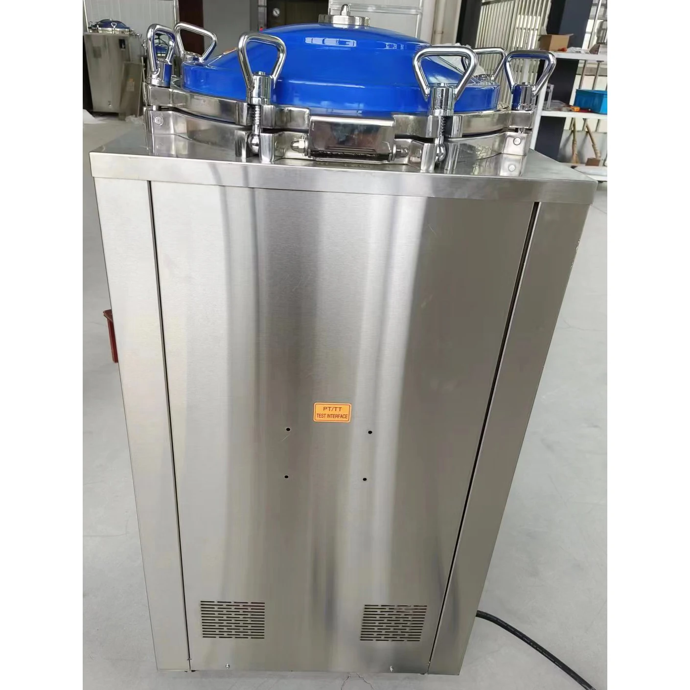 BNLS-Series 35L 50L 75L 100L 120L 150L Vertical Bolt structure high temperature autoclave Pressure Steam Sterilizer