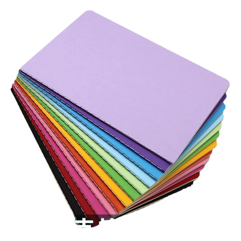Colorful cover Notebook A6 Car Line Book School Stationery thread binding  A5  Notebook Planer Blank Custom Notebook