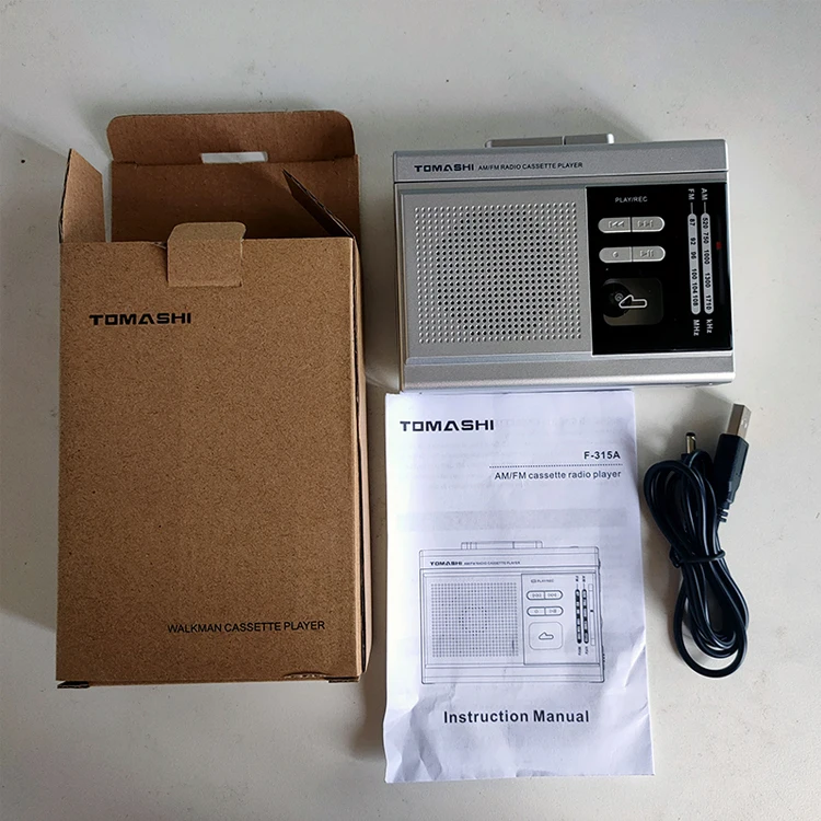Am / Fm Поддержка Tf карты кассета колода записывающее устройство MP3 ленточный