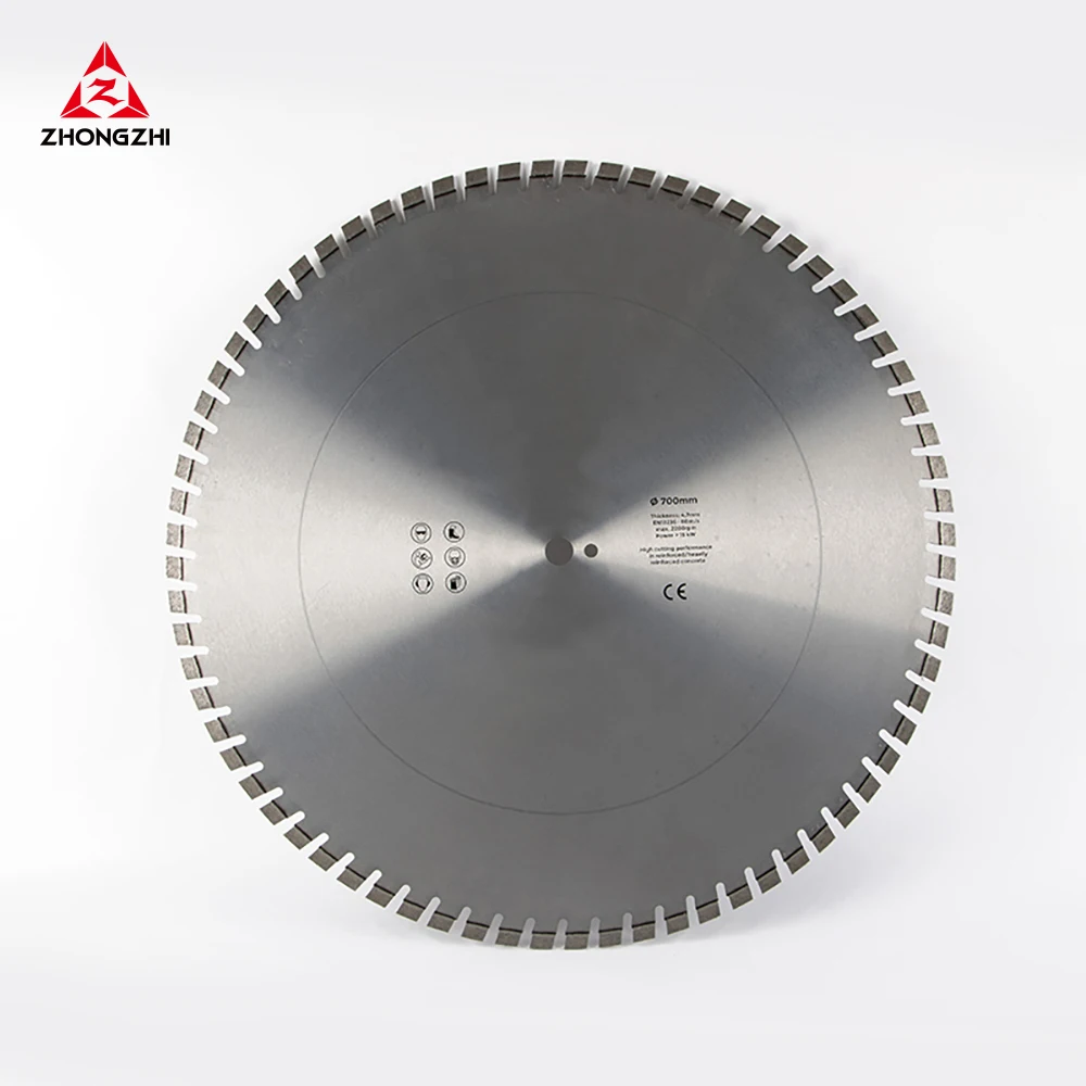 ZHONGZHI Diamond Cutting Discs Laser Welded Blade Wall Saw Blade for Concrete Cutting