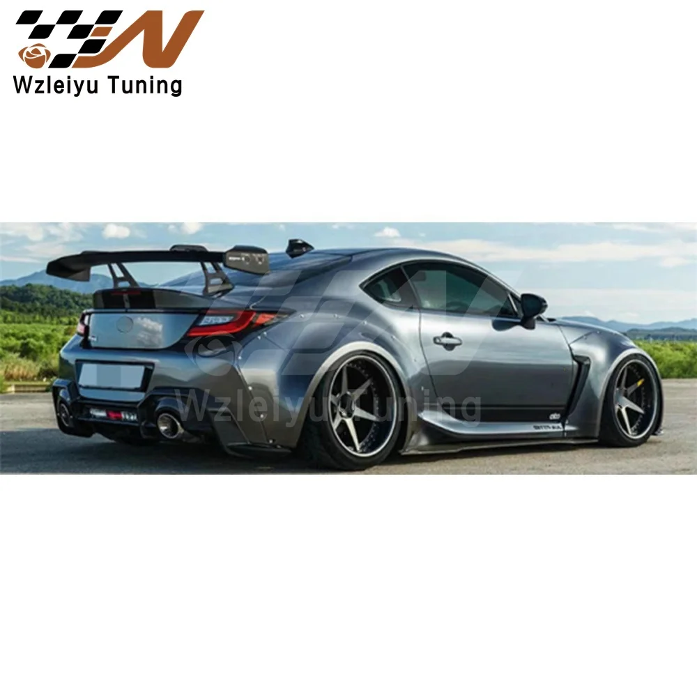 AD Style Carbon Fiber Rear Trunk Spoiler GT Wing Fit For Toyota GR86 Subaru BRZ 2022 High Quality