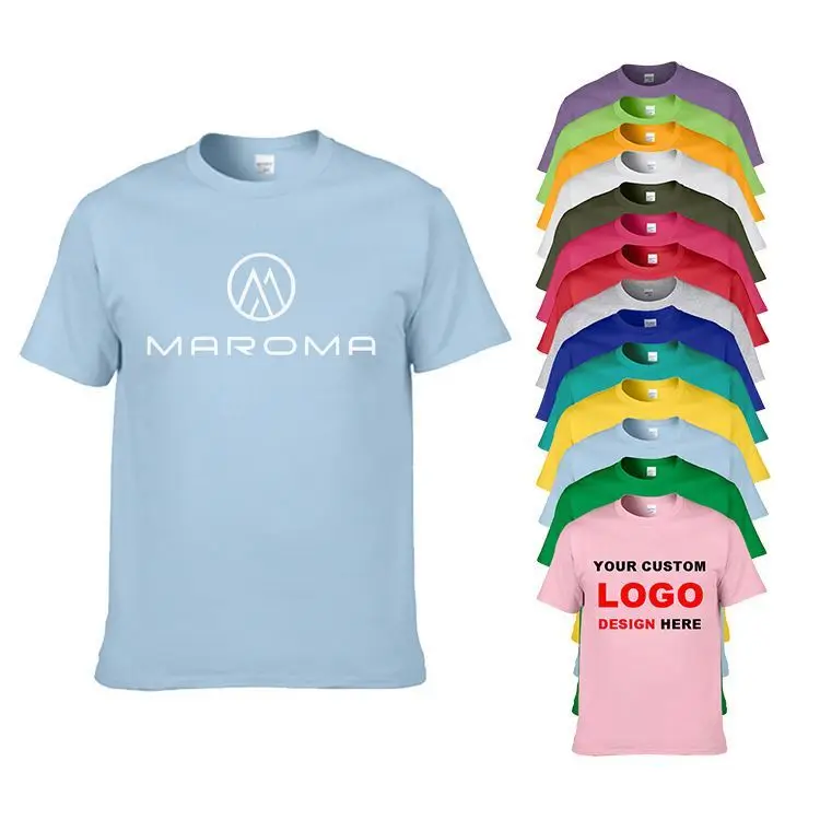 High Quality 100% customised Cotton Custom Shirt For Printing Men T Shirts Personalized Logo Customized T-Shirts Women