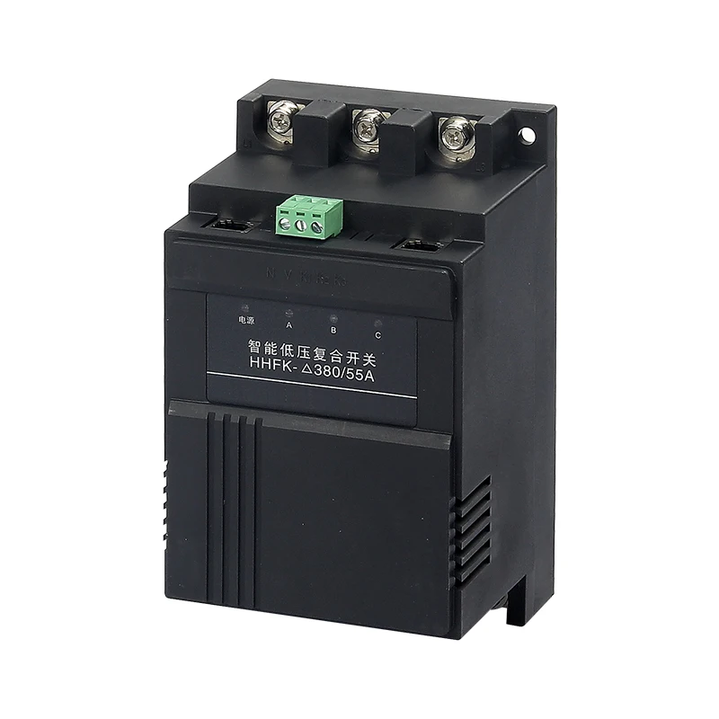 Intelligent  Low Voltage Composite Switch for Static Var Compensation Capacitor Star connection