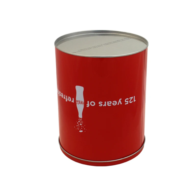 Hot sale food grade high quality fancy custom empty metal tin cans for sweets coffee