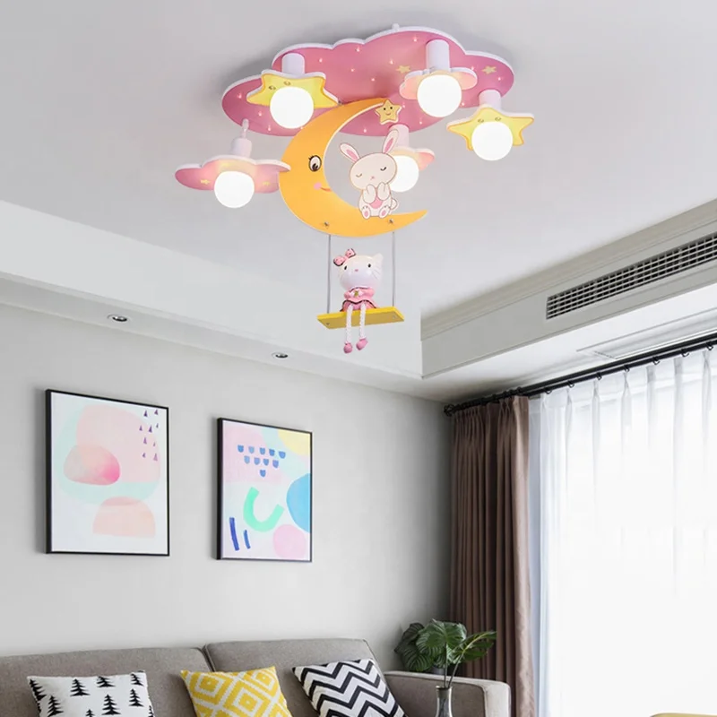 Girlbedroom Decor Led Lights For Room Indoor Chandelier Lighting Chandeliers Ceiling Lamps For Living Room