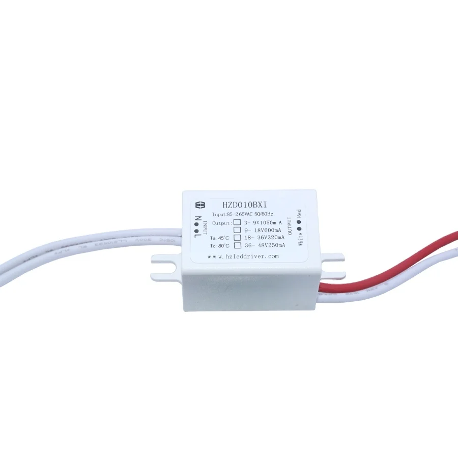 Mini Led Driver 250mA-1250mA Constant Current Led Power Supply Led Driver 10W