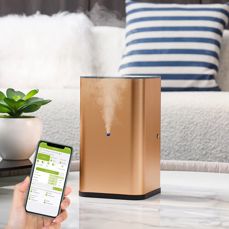 Felshare New Essential Oil Diffuser HVAC  For Scent 500ml Scent Diffuser APP Remote Control Aroma Diffuser Machine