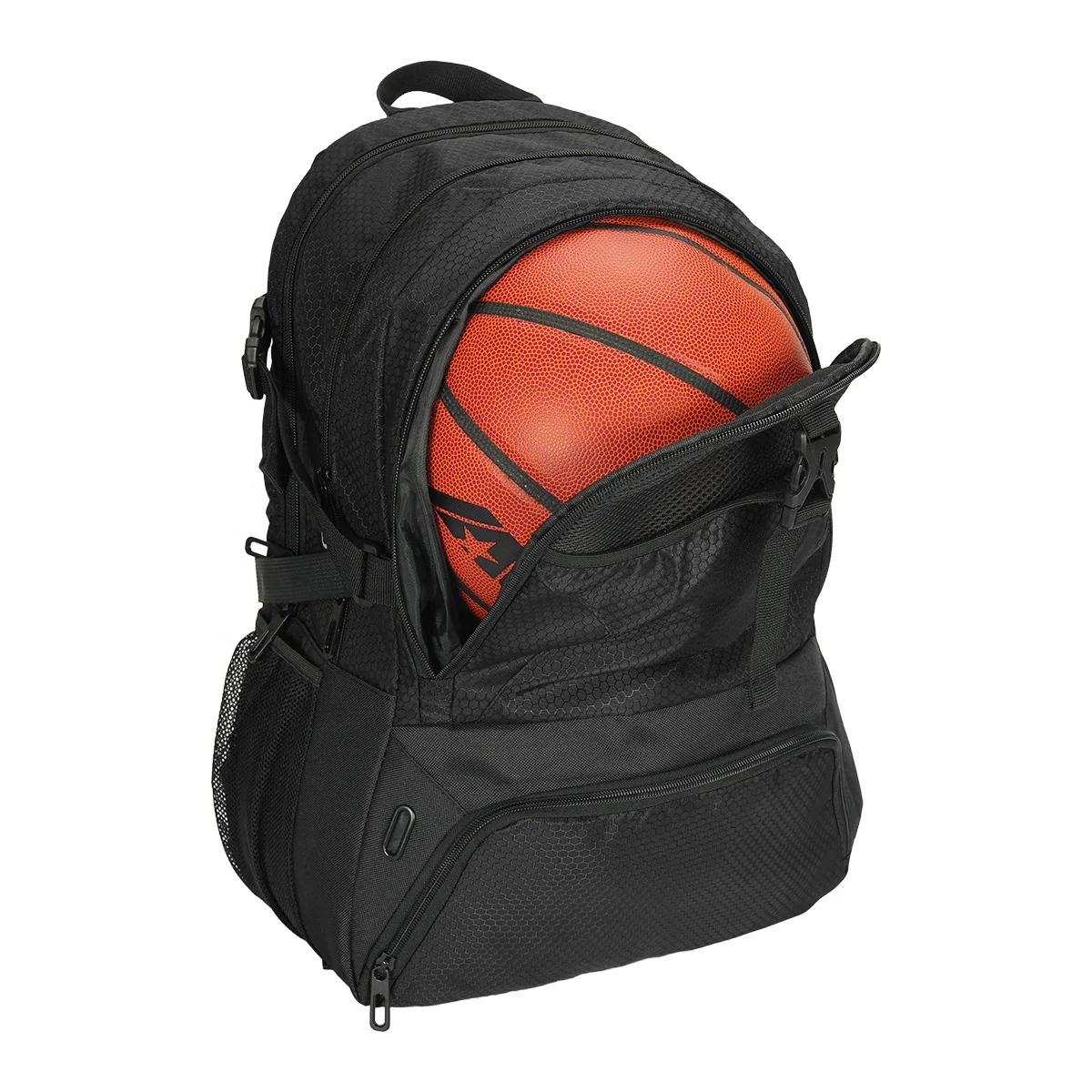 Custom Logo Travel Backpack Gym Sport Soccer Ball Volleyball Handball Football Basketball Backpack with Shoe Compartment