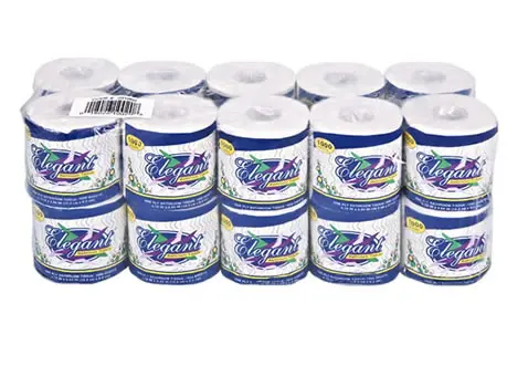 Перфорированная туалетная бумага по лучшей цене розового цвета 18 Рулонов с