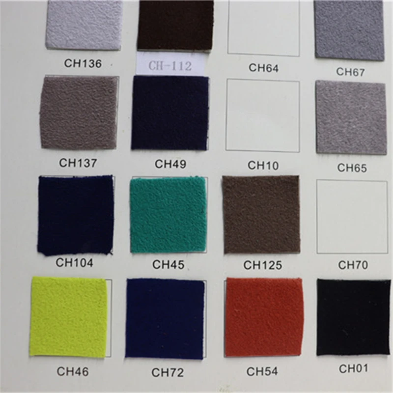 
Japan High Temperature Resistant Not Fade Grey Pvc Faux Leather Suede 