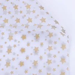 stock 50*70cm 20sheets/bag Large Sheets  Reversible multi-colors  Black Custom Printed Plain Tissue Wrapping Paper For Clothes