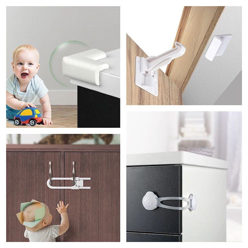 8 pcs PVC Edge&corner Protector, Make it safer for kids,  Transparent&clear Baby Furniture Guards