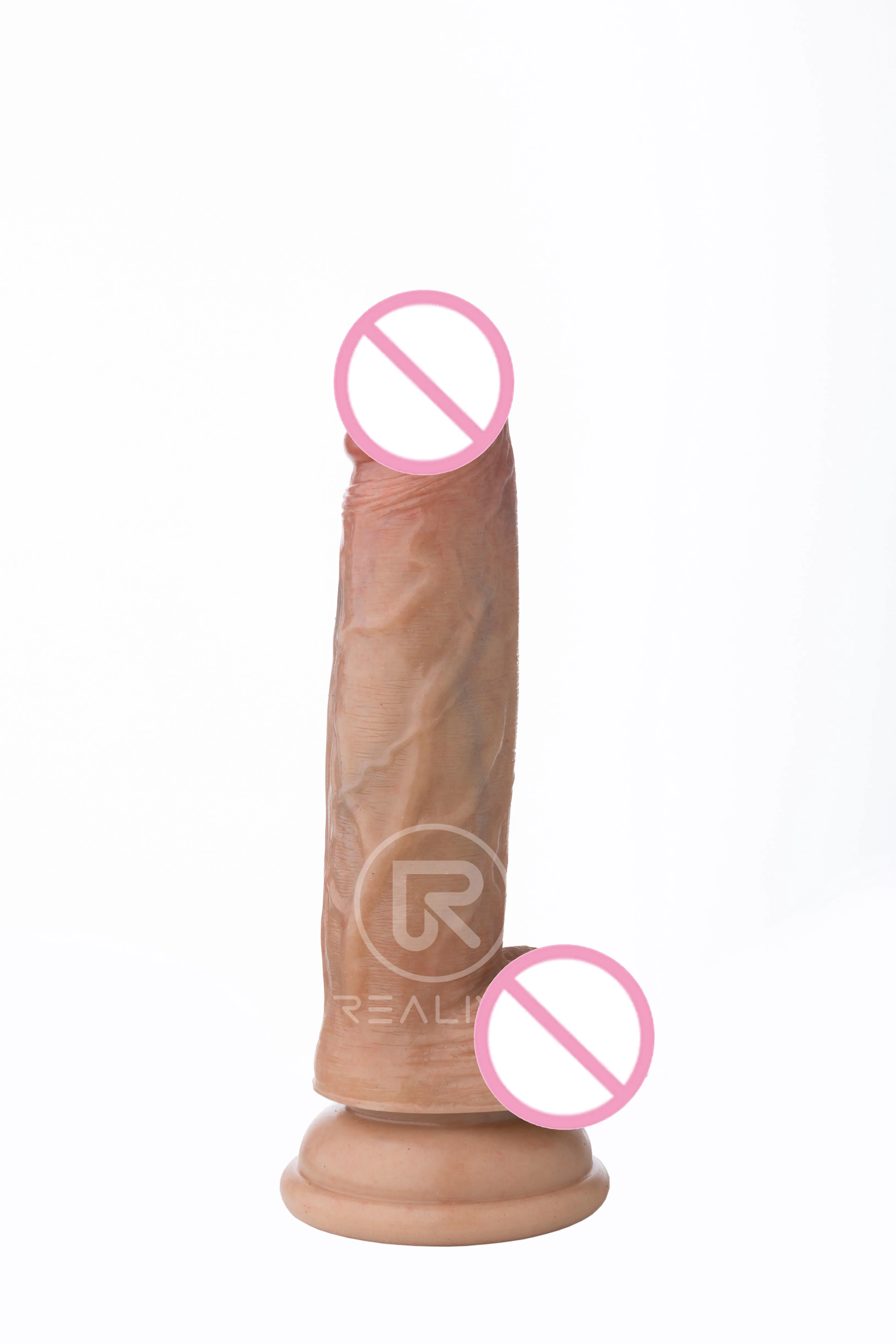 REALING Remote Thrusting  Lifelike Medical liquid silicone dildo artificial penis Vibrator sex toys for woman sex products