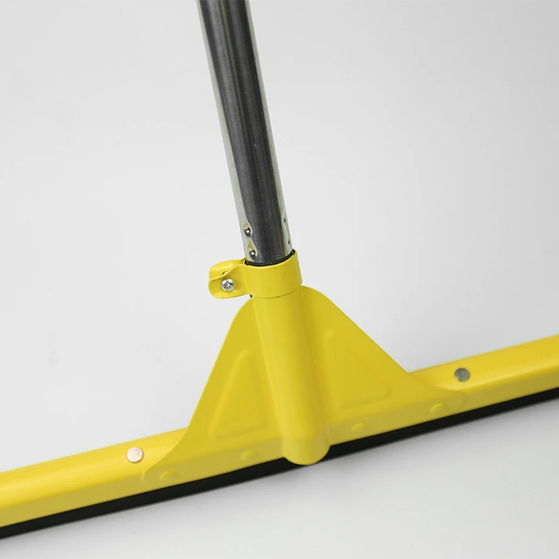 High Quality Metal Colorful Soft Eva Rubber Floor wipers For Bathroom Clean Professional Blade Squeegee