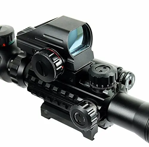 Spike Dual Illuminated Optical Scope  C4-12x50EG combined laser pointer sight scope for outdoor hunting sport quality guaranteed