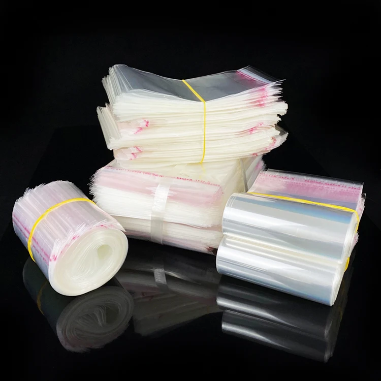 2022 Custom Printing Transparent Self Adhesive Food Poly Packing BOPP Pe Opp Plastic Bag For Clothing T-Shirt Candy Bread