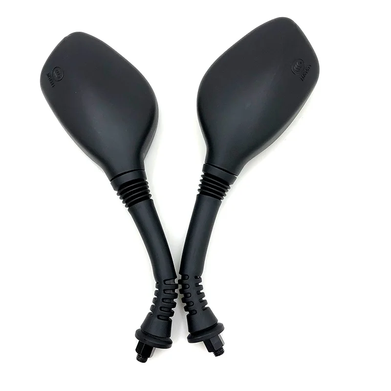 8 мм 10 мм мотоциклетный отражатель пластиковый корпус железный стержень выпуклое зеркало подходит для HONGDA moto велосипед боковое зеркало