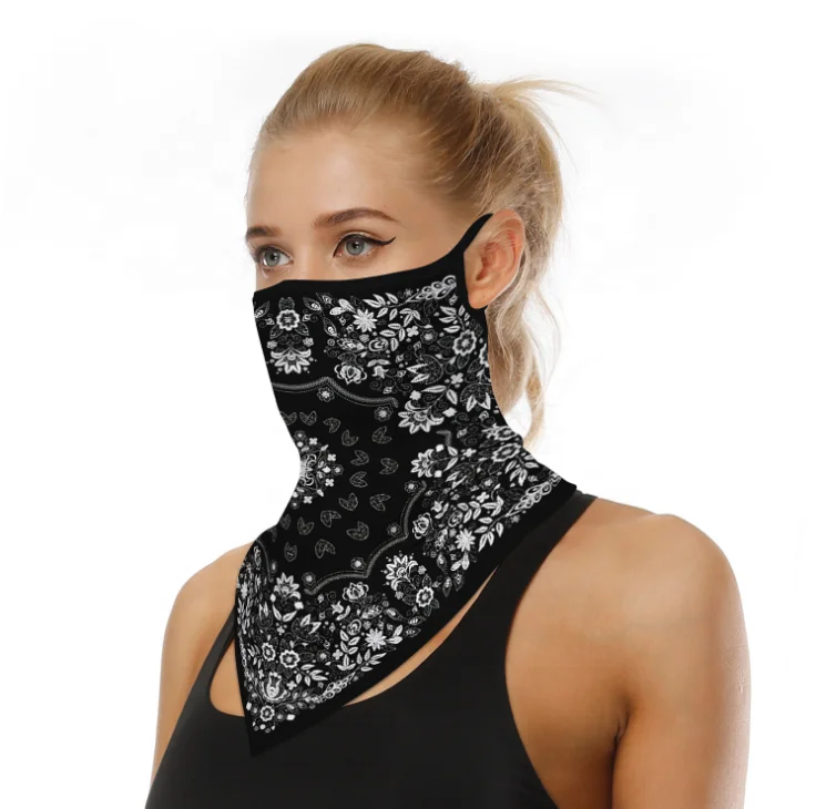 
Most Fashionable Advertising Custom Print Logo Seamless Tube Bandana Scarf 