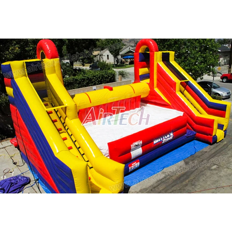 New duel combat gladiator challenge arena jousting sport battle zone inflatable fighting game for adult