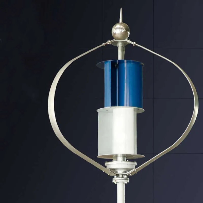 Vertical Axis Wind 300w Marine Complementary Generator For Landscape Scenery Street Lights