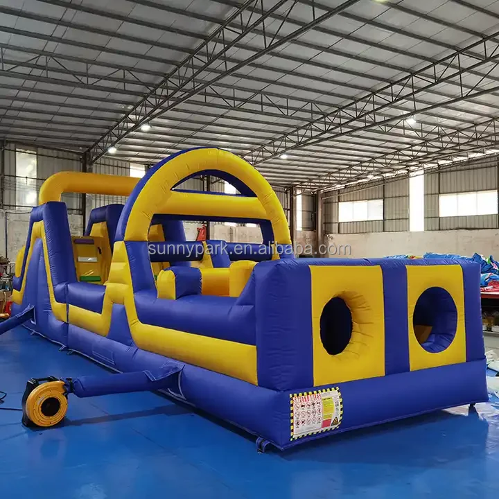 Amusement park sport playground Giant inflatable obstacle adult inflatable obstacle course obstacle race inflatable game