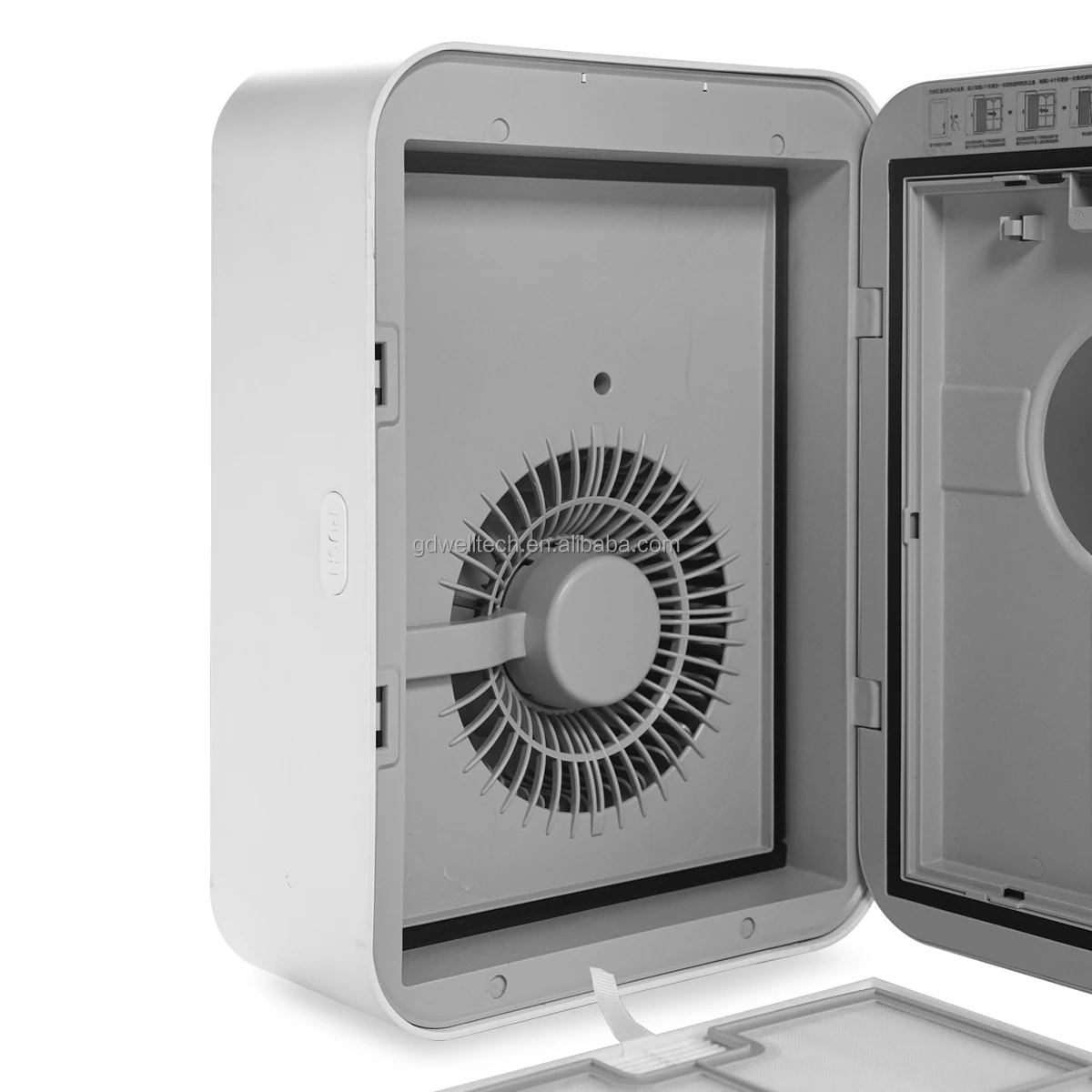 E-VIPO Wall Mounted HRV ERV heat recovery ventilation bedroom ERV air purification system for house energy saving