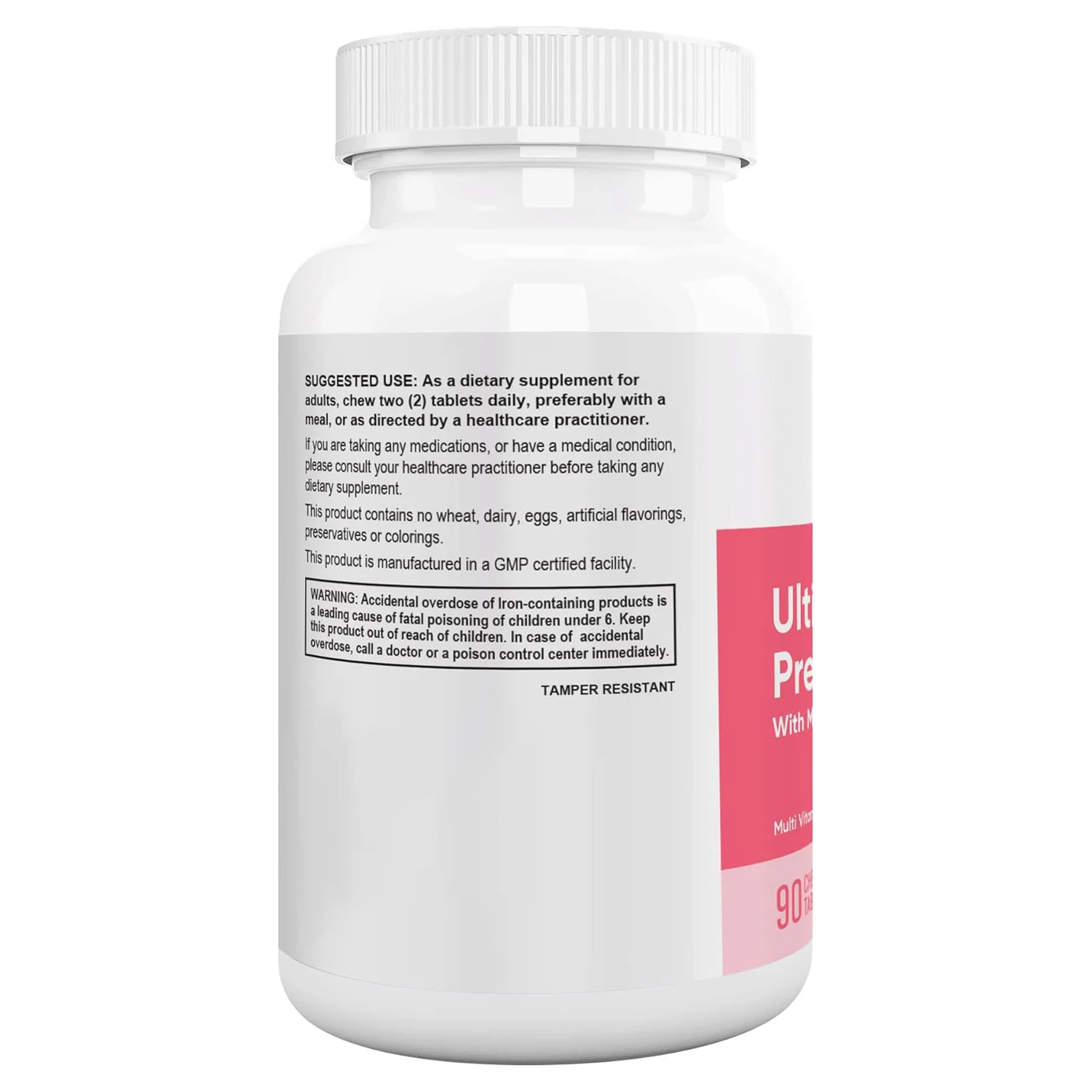 OEM/ODM Prenatal Vitamin Tablets DHA Folic Acid Tablet Capsule Prenatal Supplement For Mom & Baby Immune Health Tablets