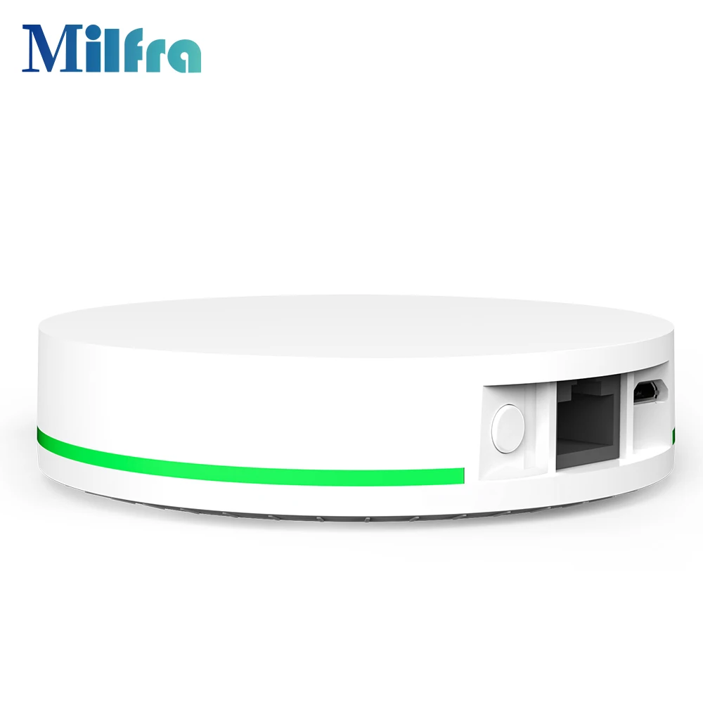  Беспроводной шлюз для автоматизации умного дома miltra TZ01 Tuya Zigbee 3 0