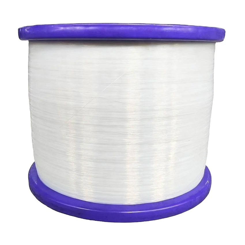 Polyester PET Monofilament Yarn 0.68mm 0.74mm 1.0mm for coiled zipper teeth