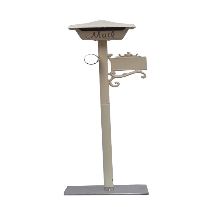 Hot Sale Cast metal American Post Box Metal Letter Waterproof Mailbox