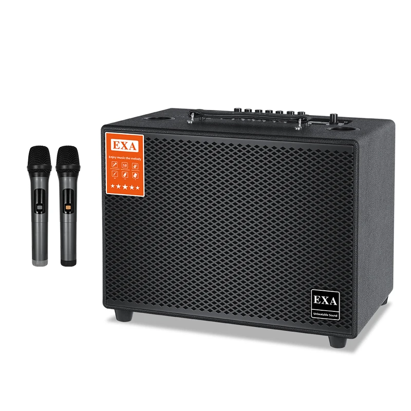 Good Selling High Quality Portable 8 Inch Black Woofer Bluetooth Speaker For Party