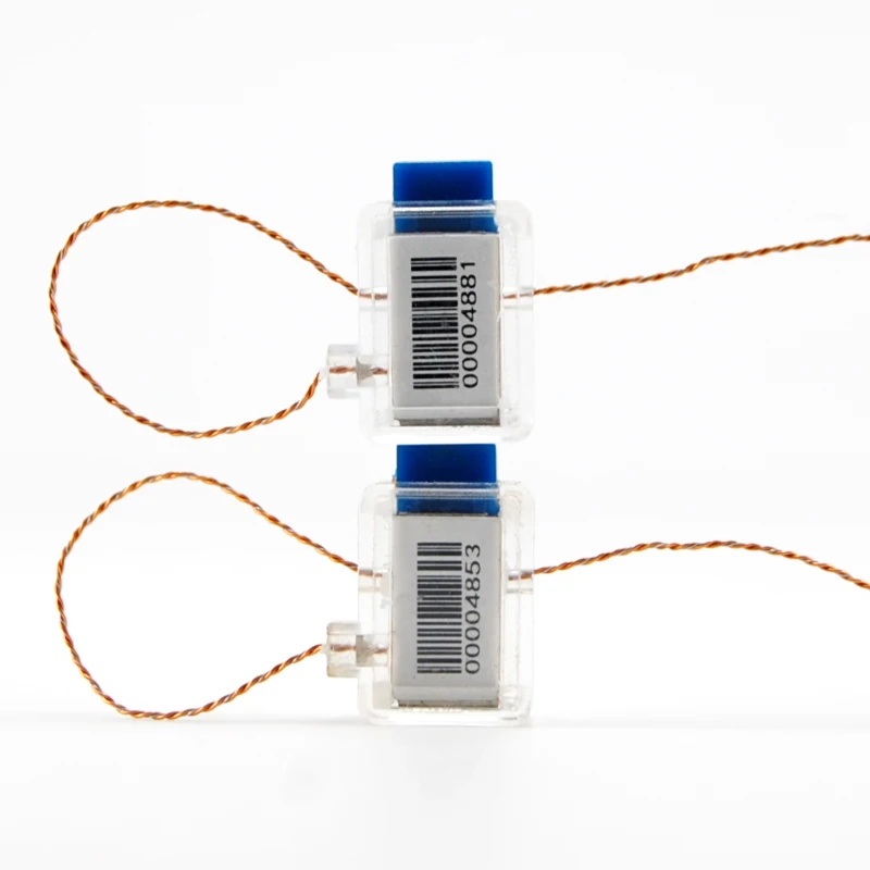 Numbered Plastic Gas Meter Seal  Plastic Meter Seals  Padlock Anti-Tamper Electric Security Seals