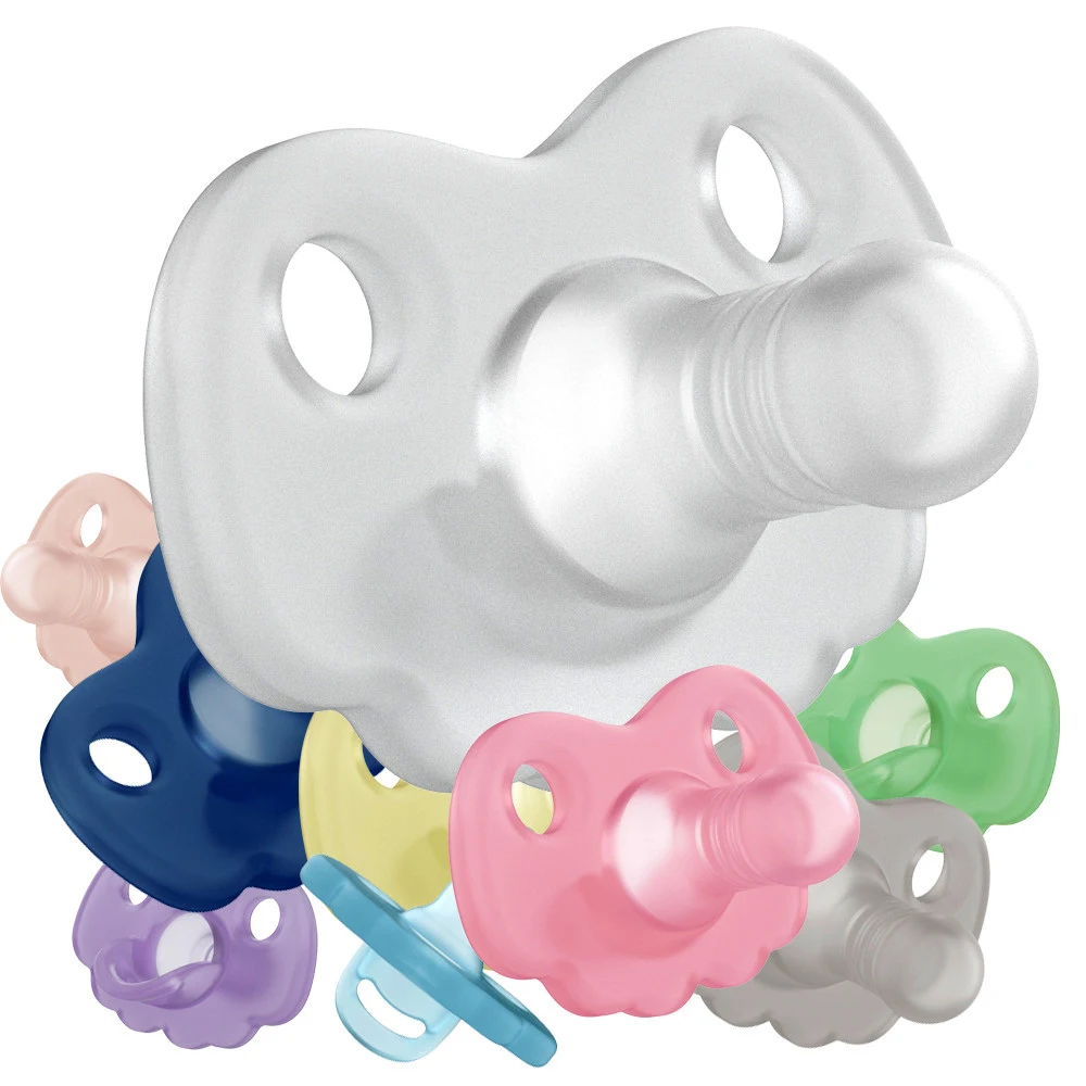 Baby Silicone Pacifier Food Grade Care Product Soft Baby Nipple Soother Pacifier Nursing Accessories