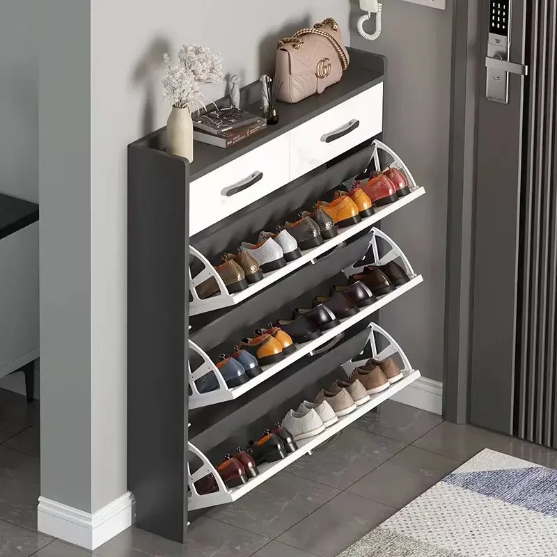 Shoes Cabinet Racks Shoe Display Rack Shoe Shelf Living Room Furniture Wooden Home Furniture Bedroom Furniture Popular Modern