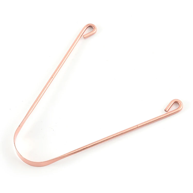 
Wholesale 100% Copper Material Tongue Scraper Cleaner 