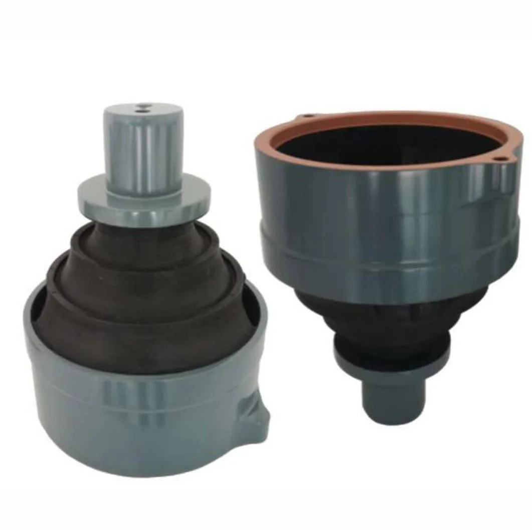 Wagon railway train bogie rubber and steel conical spring axle rubber spring