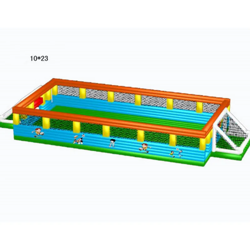 Thickened Large Inflatable Football Field Mobile Kt Football Kindergarten School Outdoor Runway Fence Volleyball Court