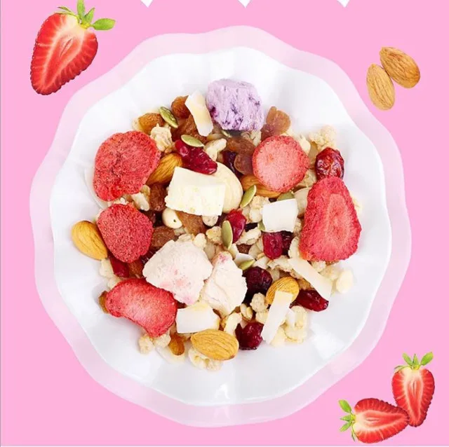 Сменный пуловер для еды с изображением СМЕШАННЫХ ОРЕХОВ молнией быстрого