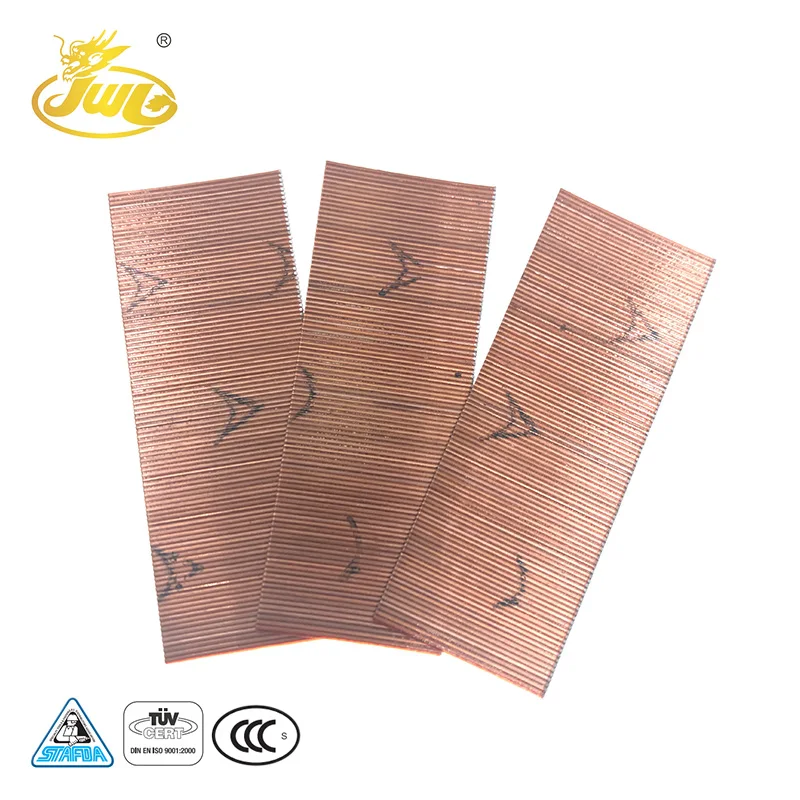 The Best Selling Copper Silver OEM Tenacity Standard 23GA P6 Brad Nails