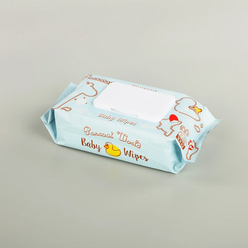 Ezie Kleen cleaning wet wipes 100% Eco-Friendly Biodegradable 99.9% water base water wipes Baby Wet Wipes