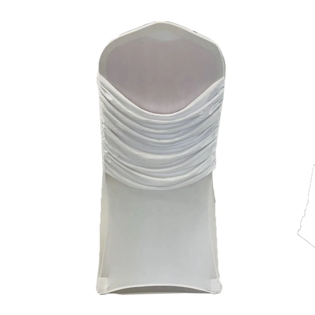 Banquet Wedding Party Dining Decoration White Spandex Universal Chair Covers