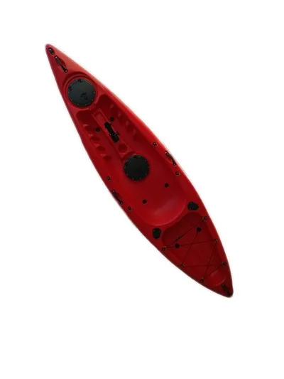 Single kayak sit on top fishing kayak