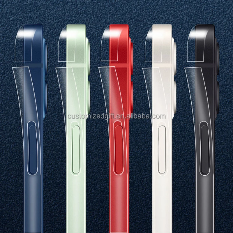 For Iphone12 Promax Skin Transparent 3m Film Skin Wrap Protective Around Border Back Thin 3D Cured Elegant Mobile Skin Side Film