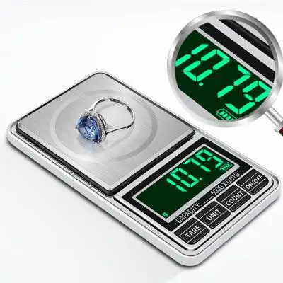 B2C ecommerce Hot 500G/0.01g Mini Digital USB Pocket Scale Jewelry Scale Electronic Weight Balance