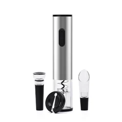 Hot Selling One Touch Electric Wine Corkscrew Opener With Foil Cutter