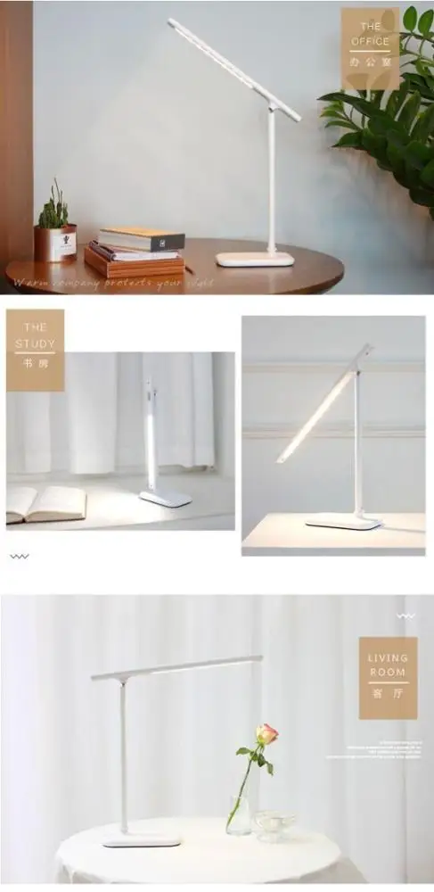 New style led removable desk light magnetic charging table lamp portable light