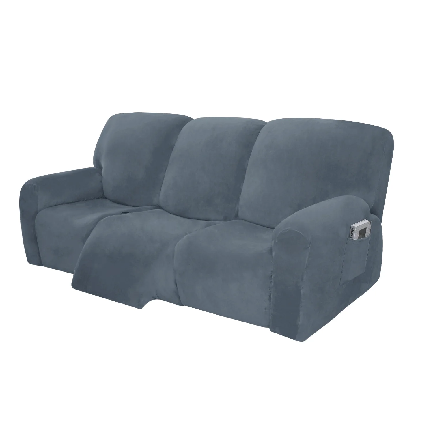 High Quality Elastic Stretch All-Inclusive Sofa Cover First Class Lounge 1 2 3 Seater Velvet Waterproof Sofa Cover