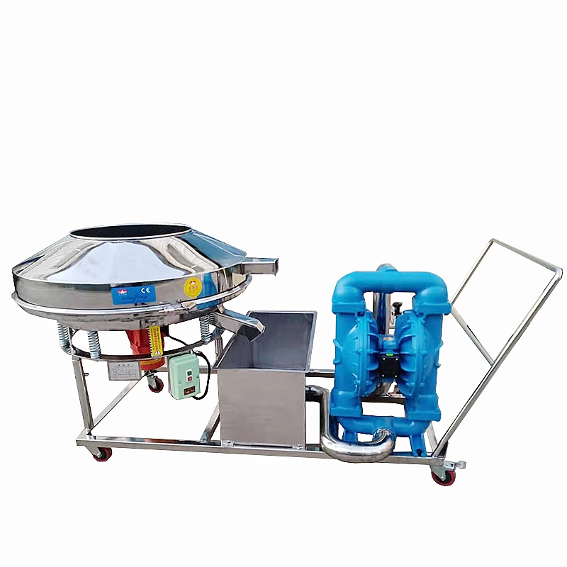 Stainless Steel Circular Fine Powder Ultrasonic Vibratory Sifter Sieve