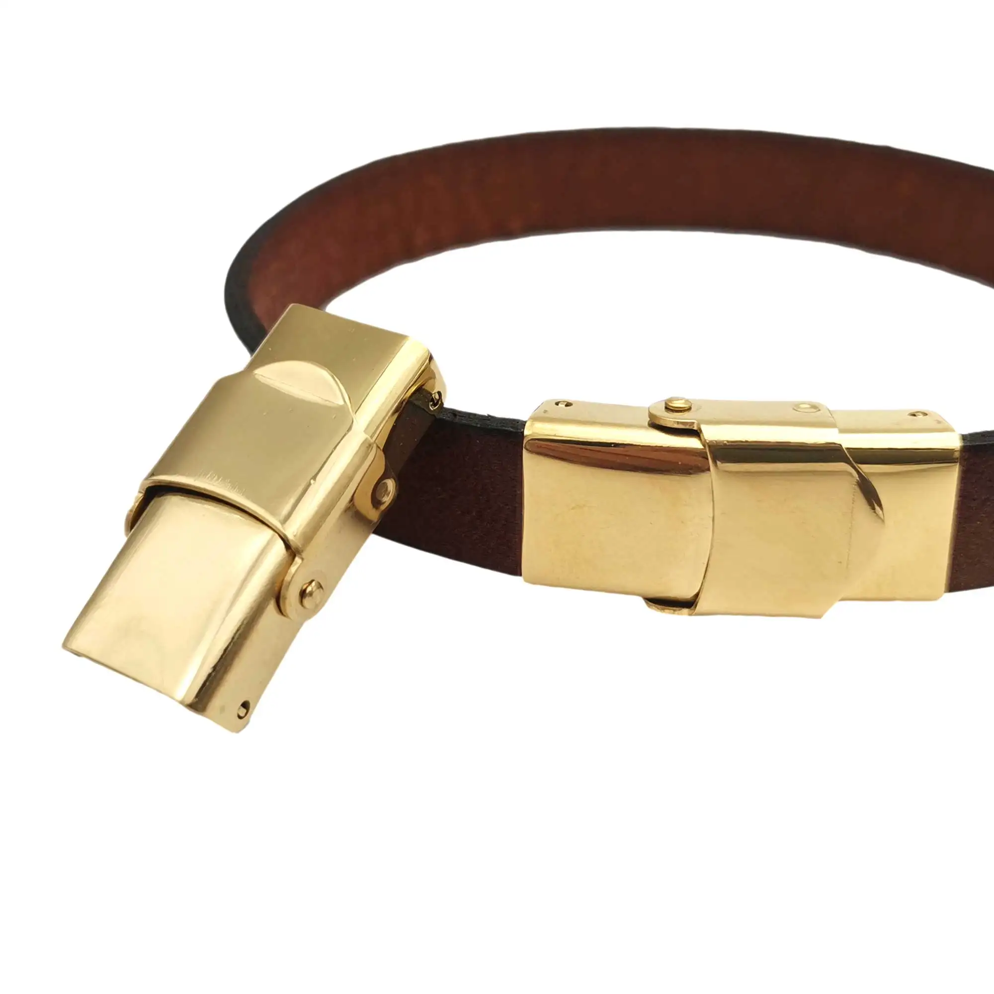 
Застежки и застежки из нержавеющей стали с золотым покрытием для изготовления браслетов и ремешков 