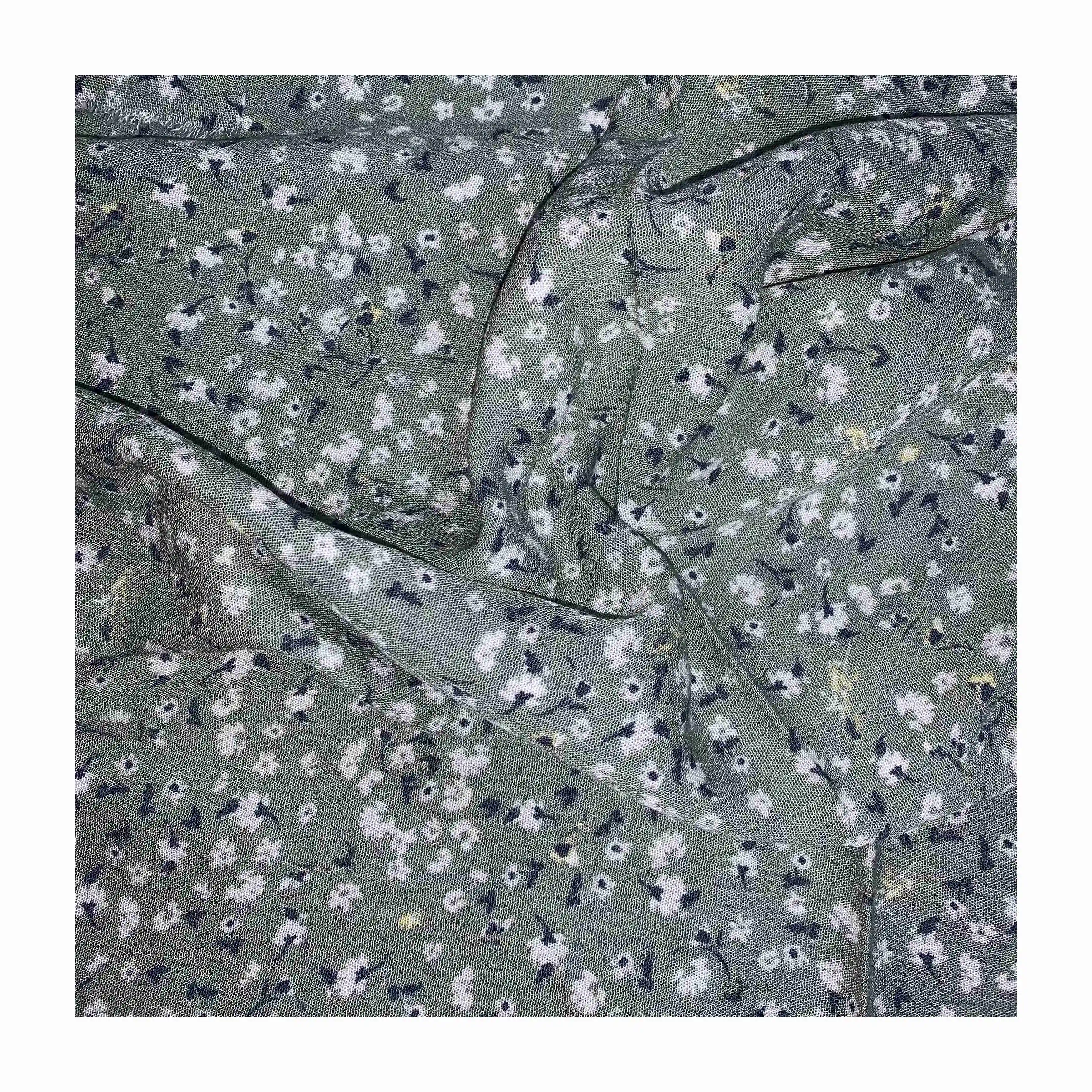 New product 100% rayon fabric 30*24/68*44 crepe woven print